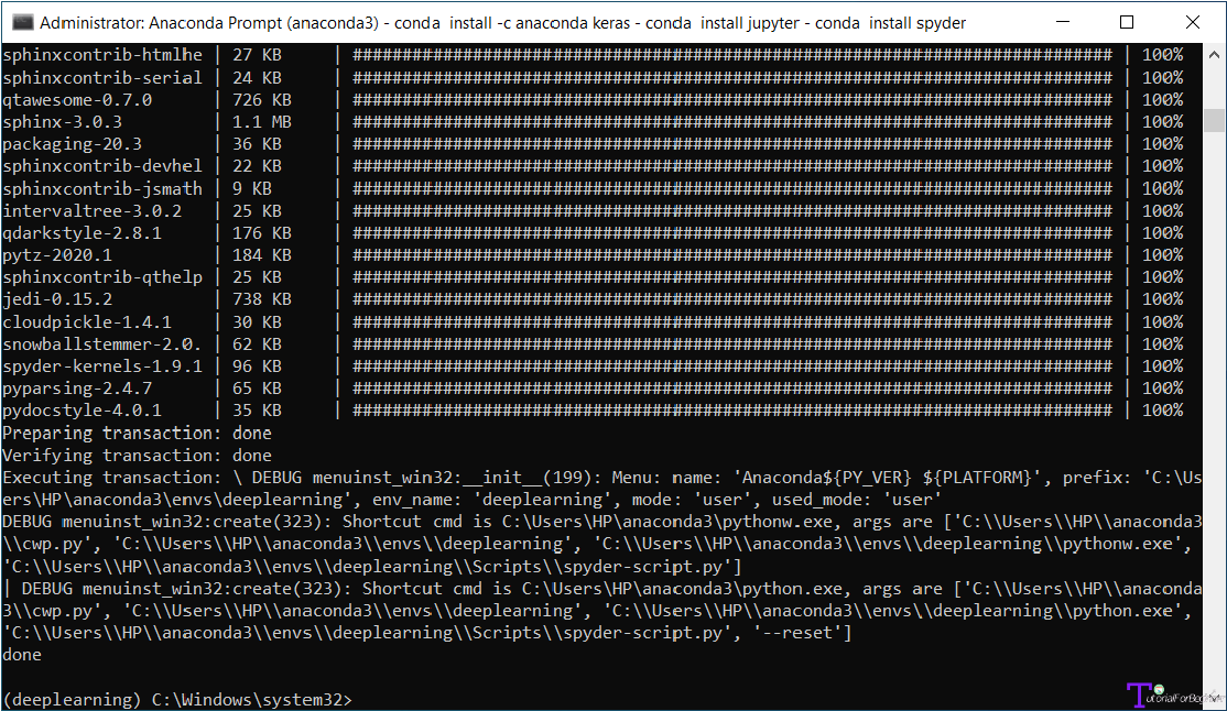 how to install matplotlib in anaconda